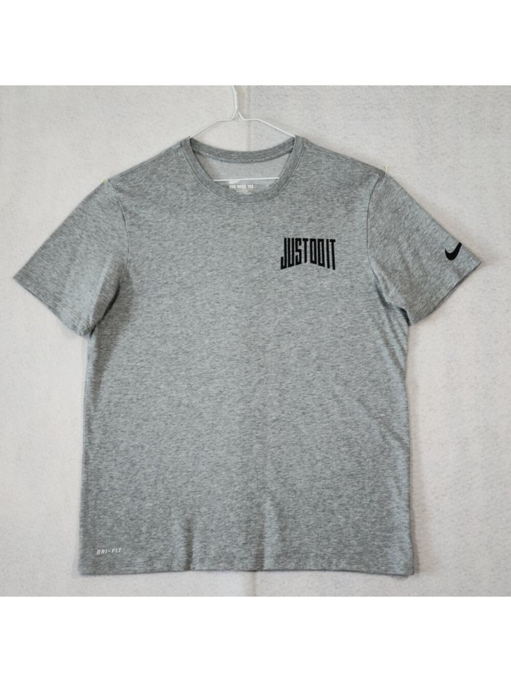 Nike Dri-Fit Just Do It Short Sleeve T-Shirt, Men Size L, PRE-OWNED
